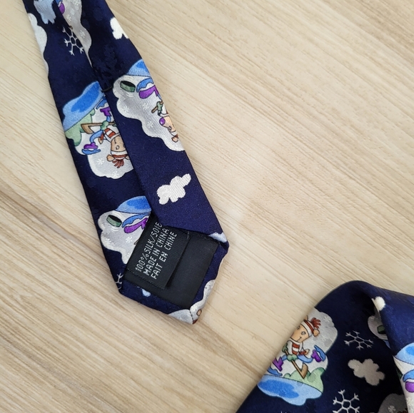 Vintage Novelty Christmas Tie - Picture 4 of 4